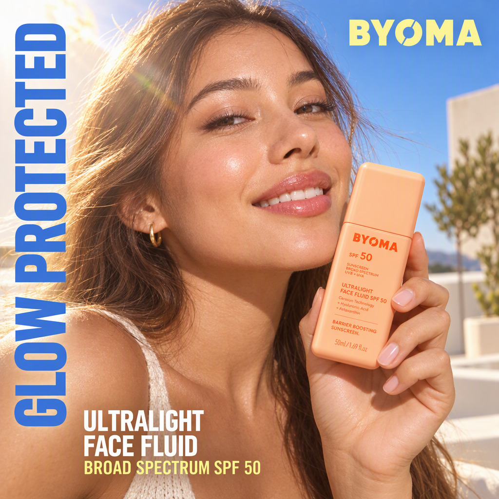 Example ad: Byoma glow protected